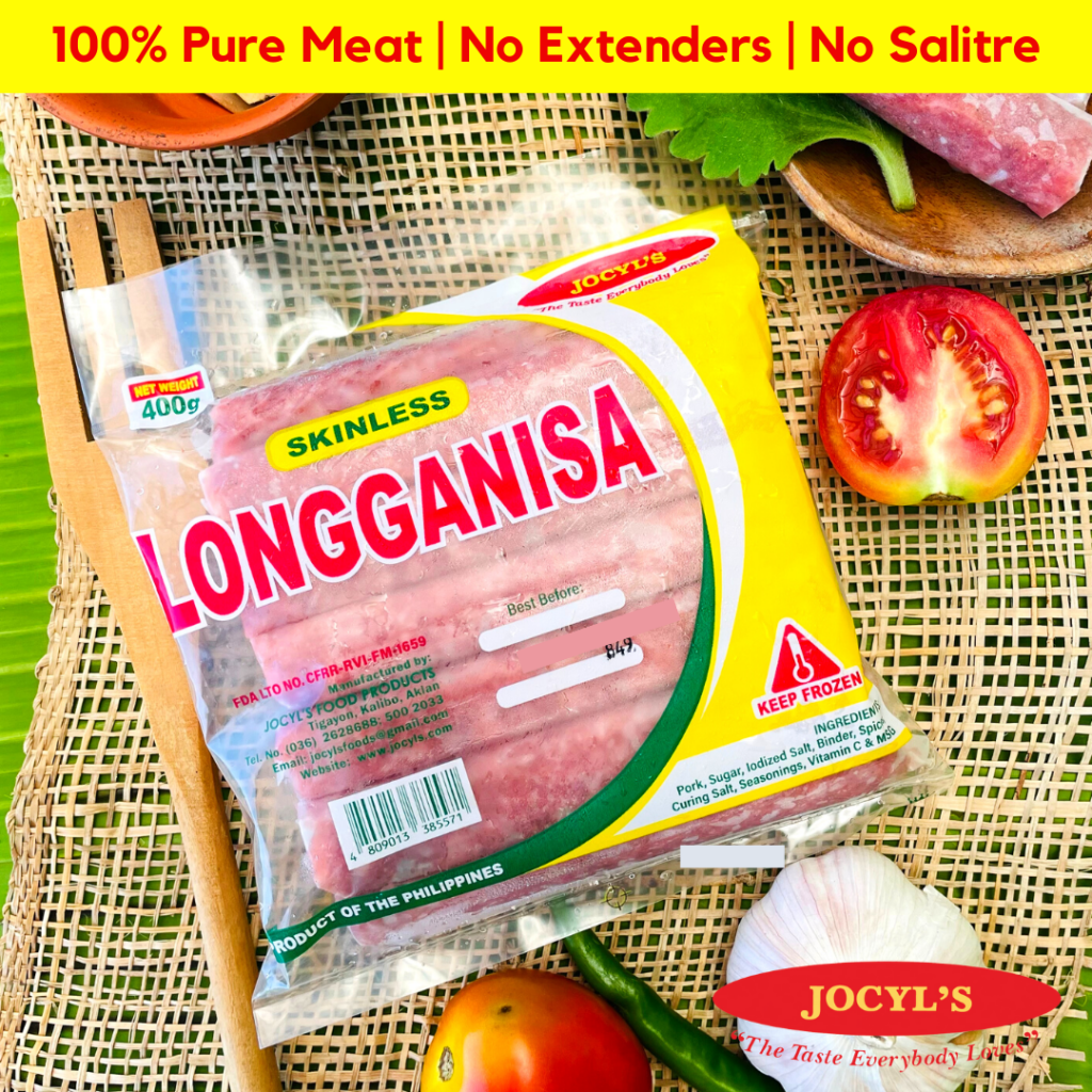 premium meat products iloilo city - jocyl's skinless longganisa