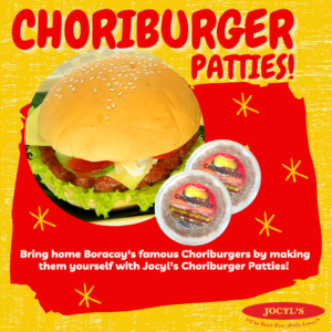Choriburger Patties - Chori Burger Boracay by Jocyl's