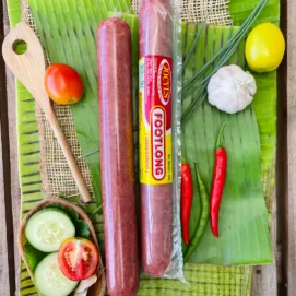 best longganisa in aklan - footlong longganisa