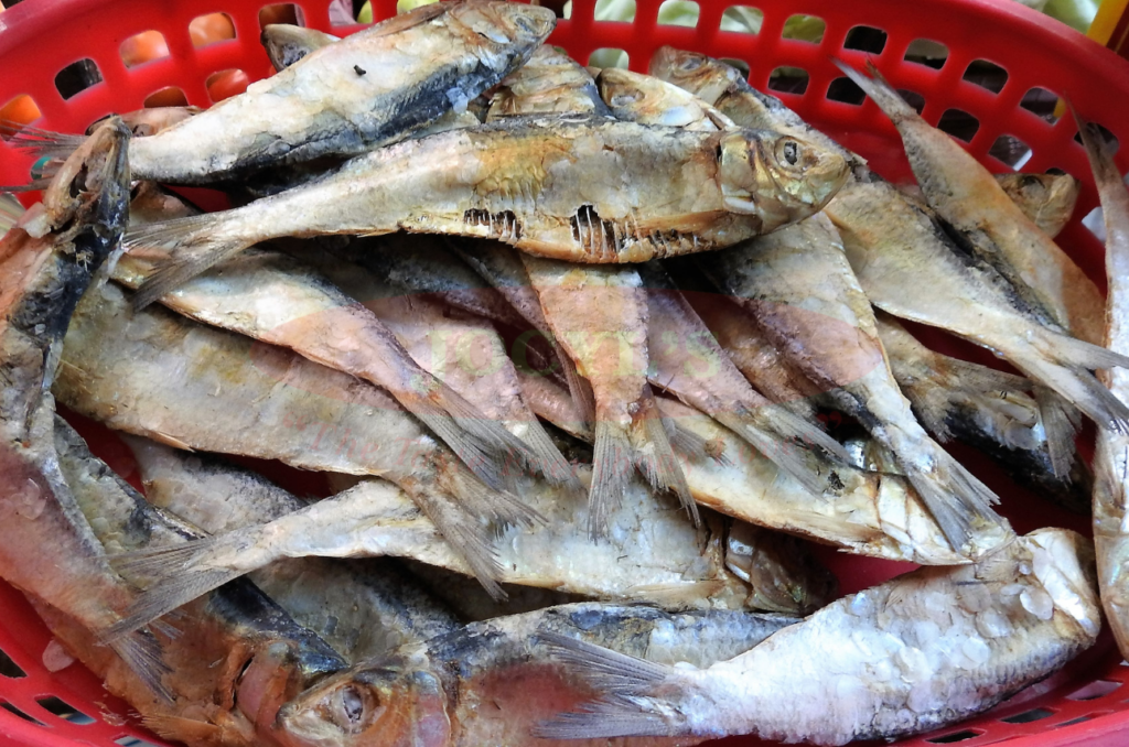 boracay delicacies - tuyo or dried fish