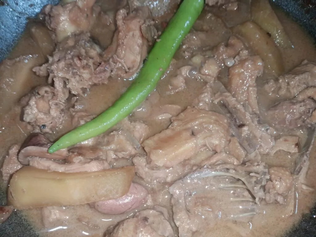 adobo recipes - adobong baboy sa gata