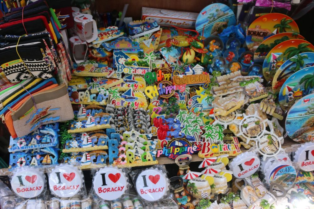 Boracay Souvenirs - keychains and ref magnets