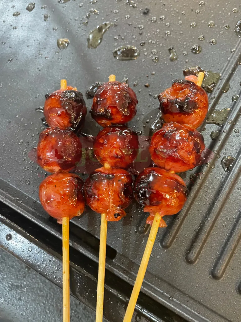 jocyls chori bites on the grill