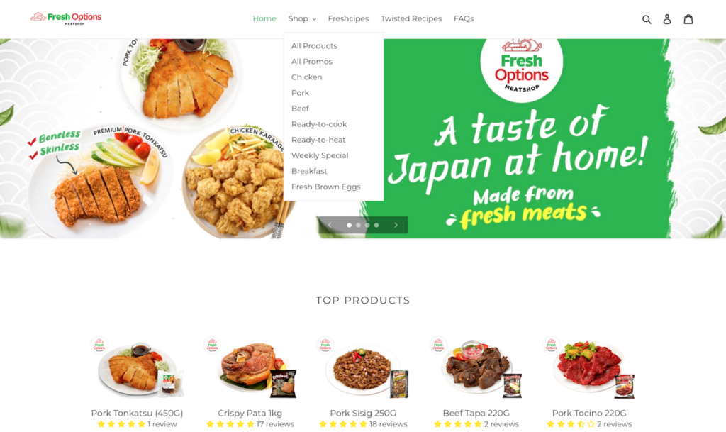 Meat Products Online - Fresh Options