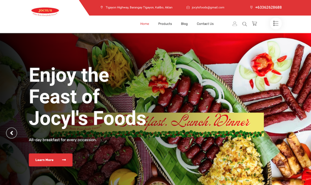 Jocyl's meat products online