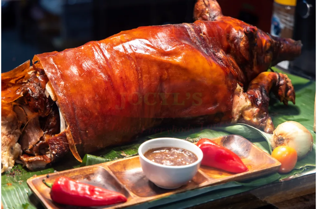 traditional filipino dishes - lechon