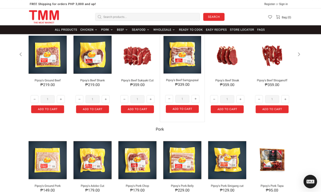 Meat Products Online - The Meat Market