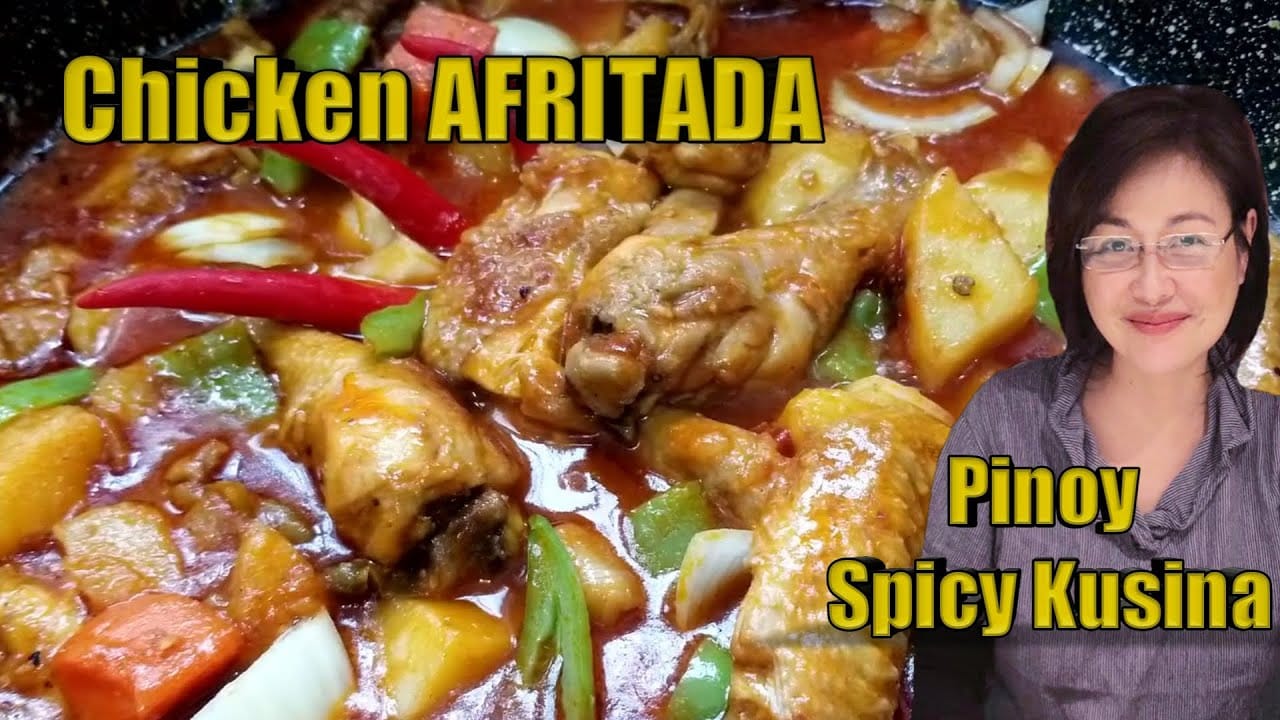 How to Cook Filipino Chicken Afritada | Delicious Chicken Afritada Recipe